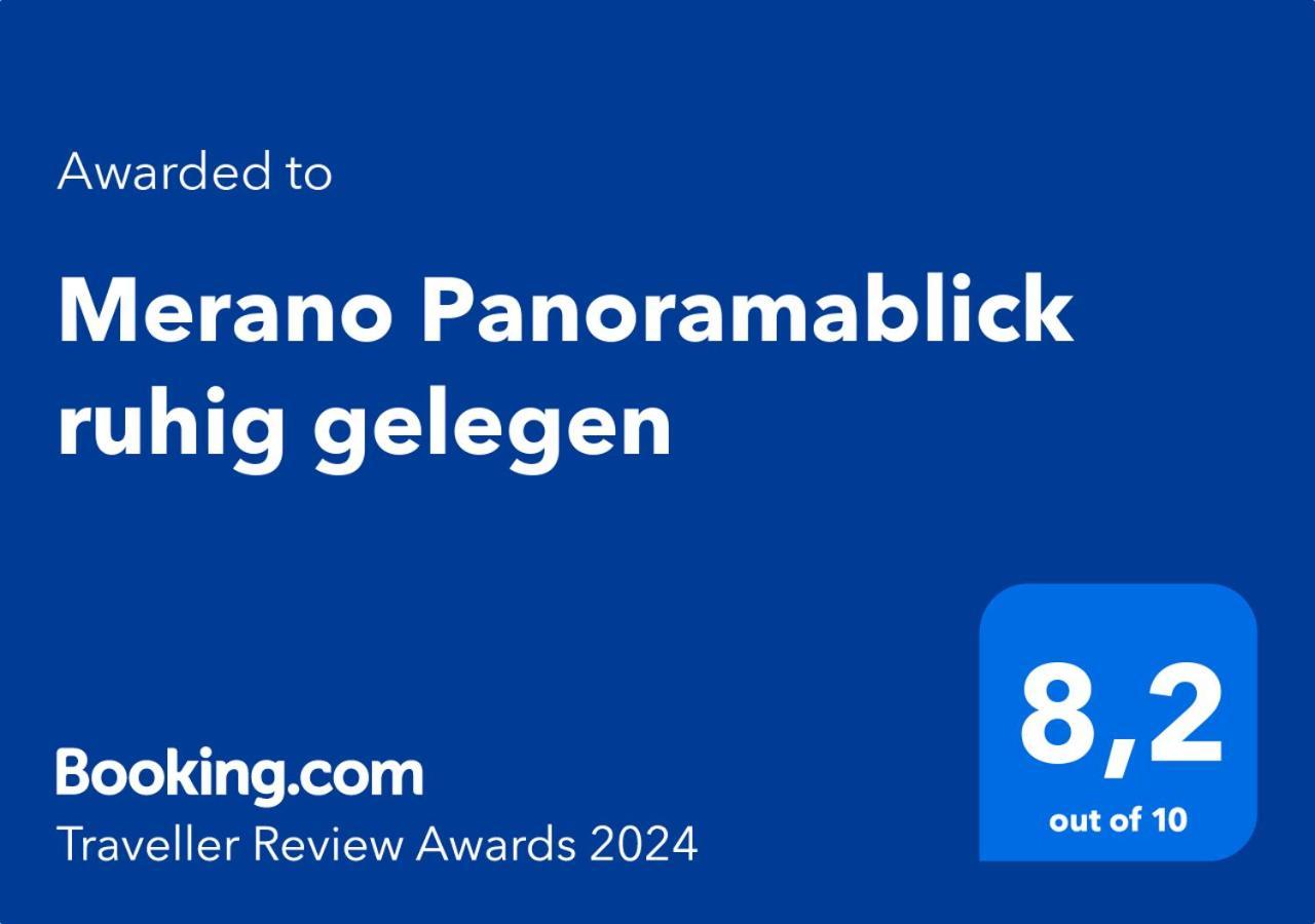 Merano Panoramablick ruhig gelegen Esterno foto