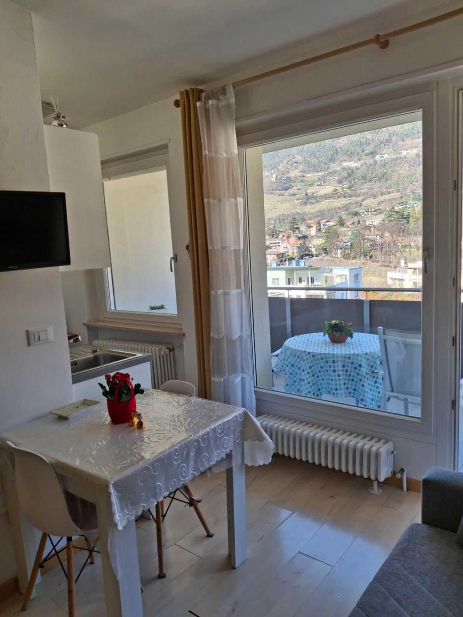 Merano Panoramablick ruhig gelegen Esterno foto